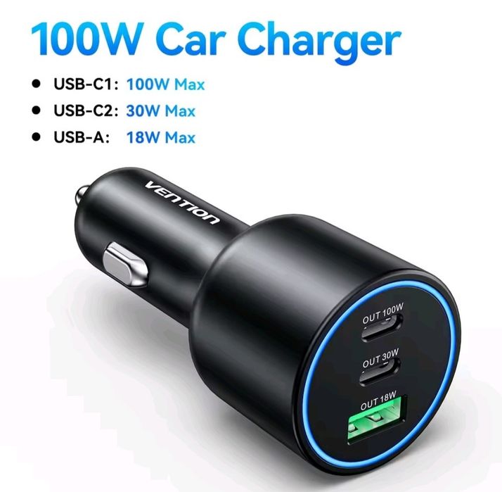 Зарядні пристрої Ugreen Gan 160w/100w/65w