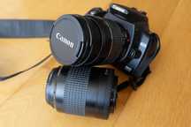 CANON EOS 350D + objetiva 28-80mm + objetiva 80-200mm