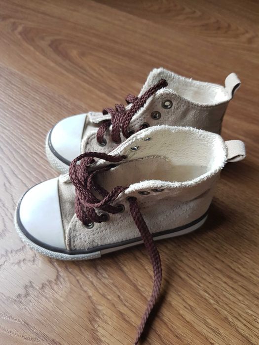 Ocieplane wyższe trampki