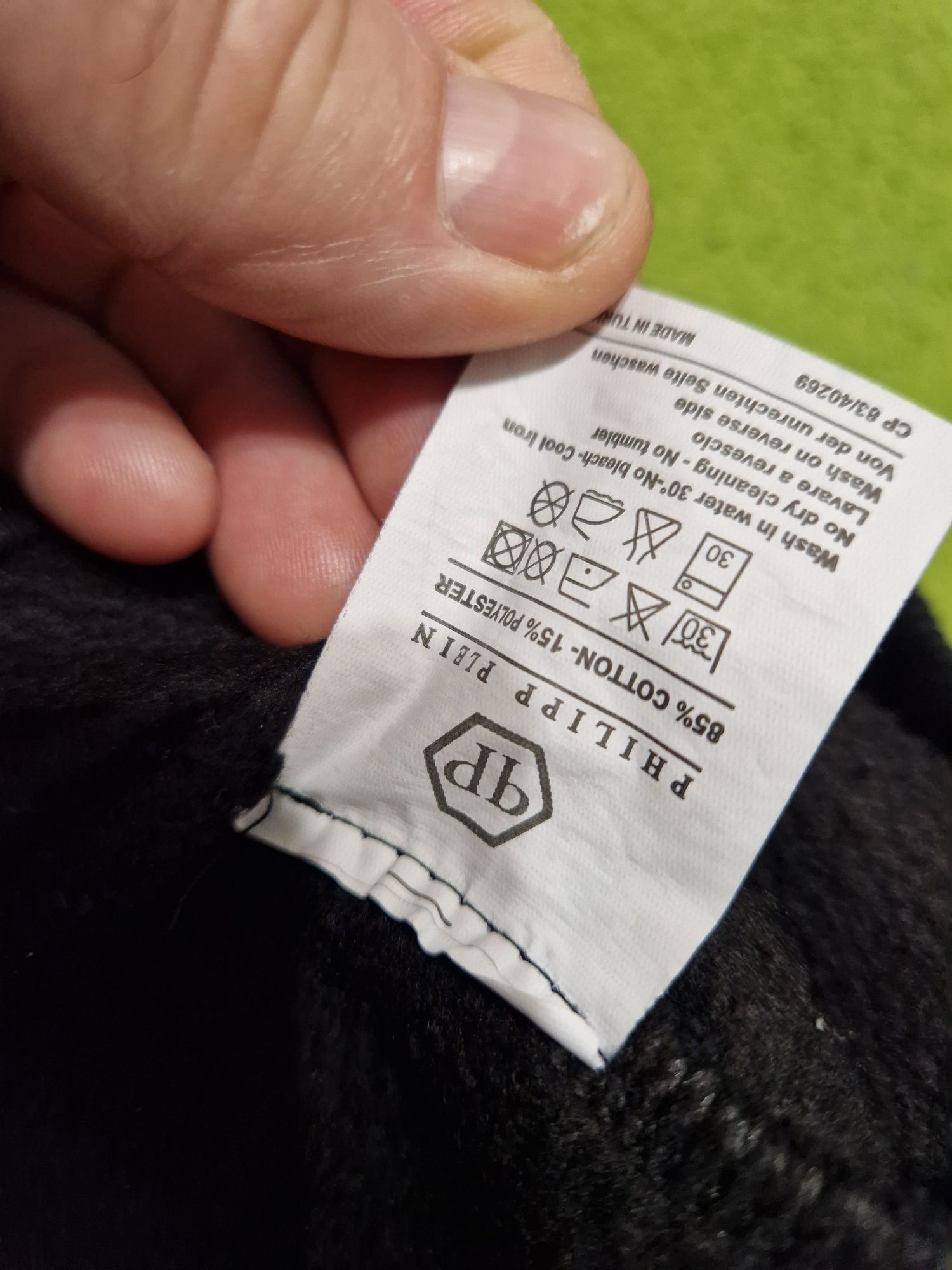 Philipp Plein bluza z kapturem