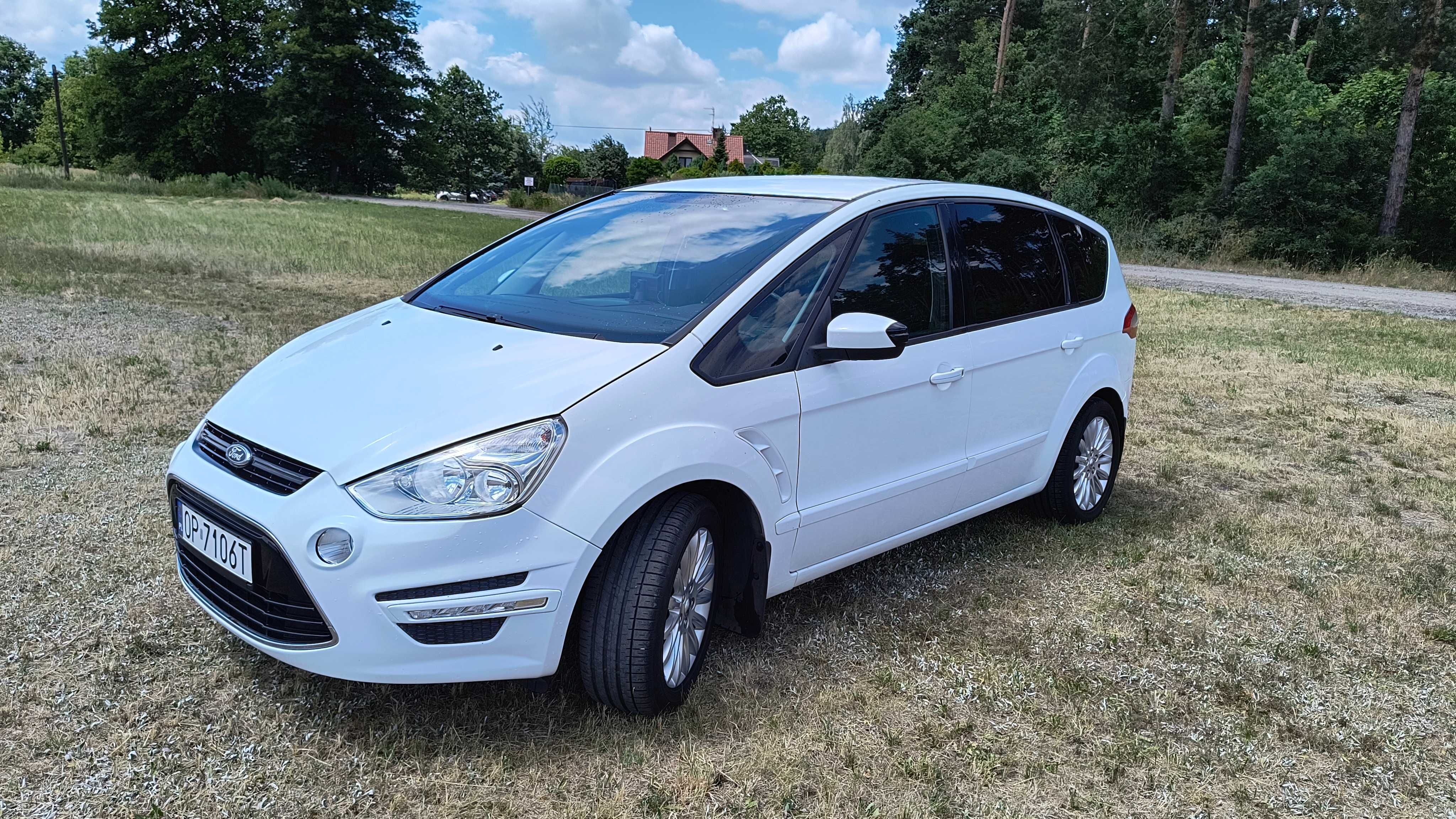 Ford S-max 2.0 TDCI, skrzynia manualna, 7 os., hak, Android Auto.