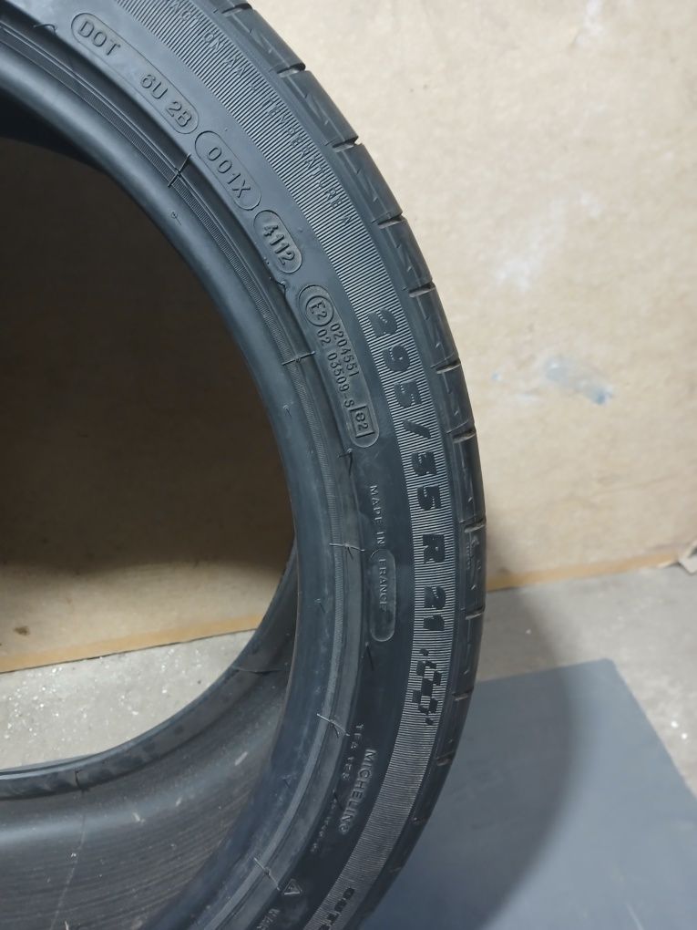 Goauto Terminal пара шин Michelin 295 35 r21 2012 рік 7мм лютнева 58г