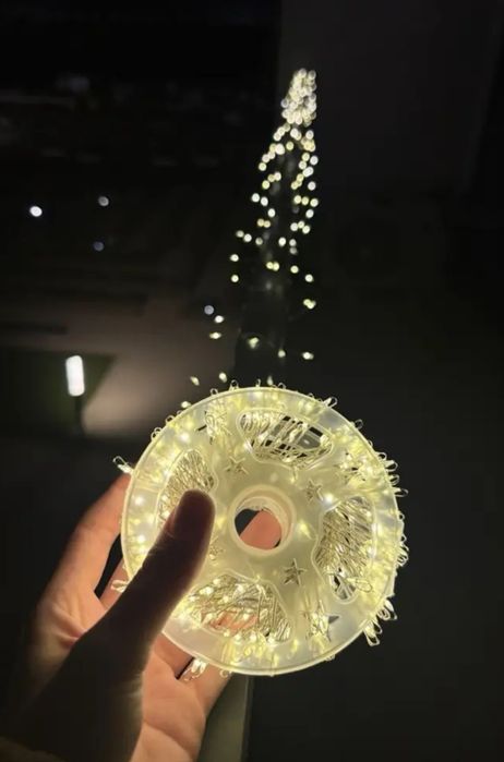 Lampki led 300 9 metrów typu ryż na baterie