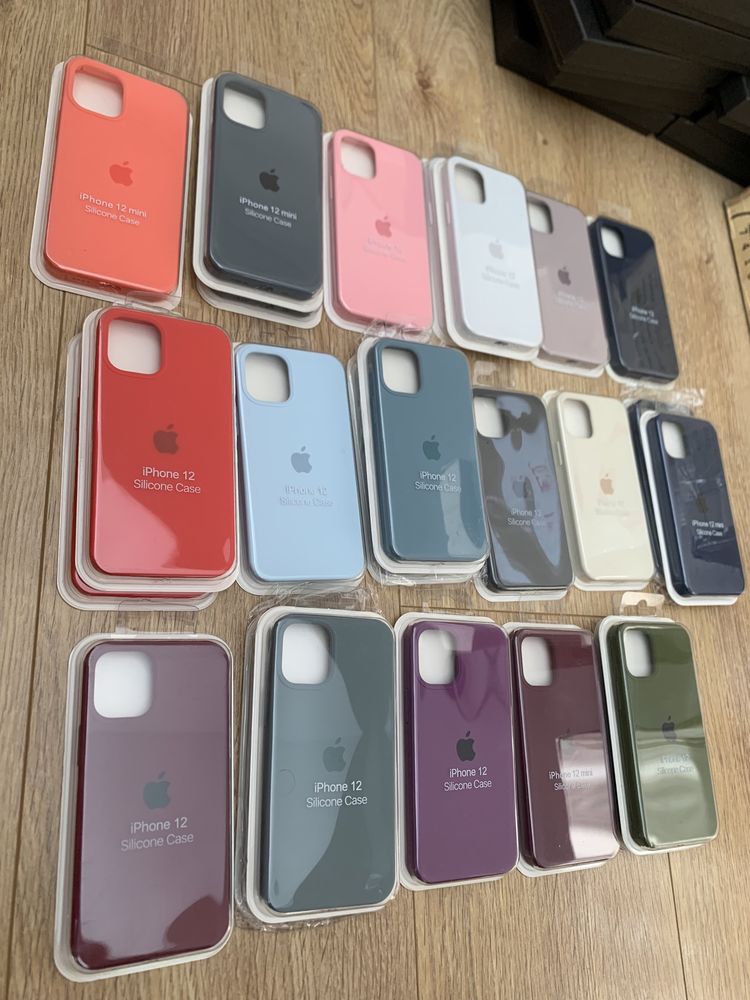 Силіконові чохли софт тач case iPhone 12mini/12/12Pro/12ProMax