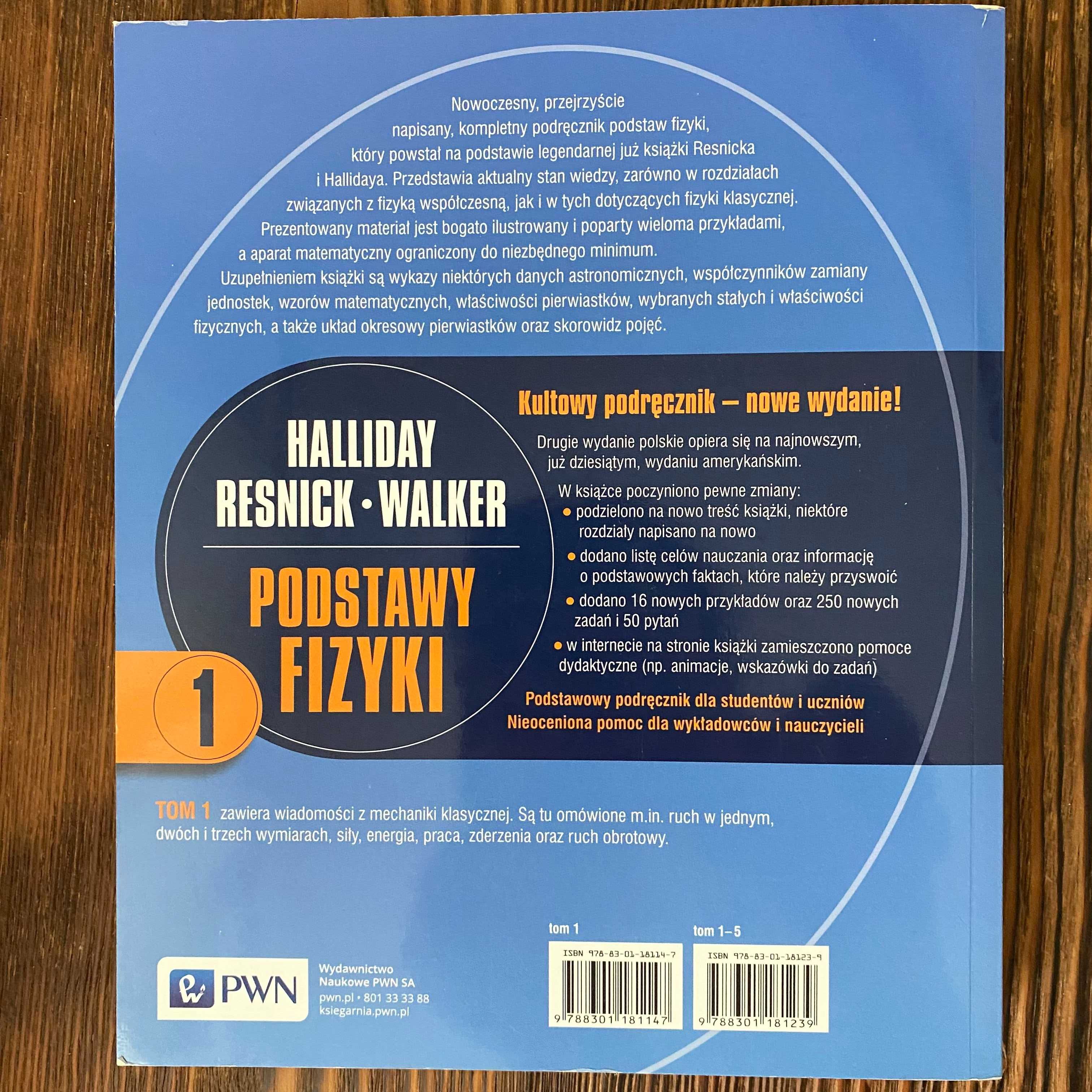 Podstawy fizyki Tom 1 David Halliday, Jearl Walker, Robert Resnick
