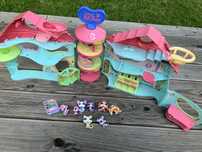 Littlest Pet Shop zestaw domek plus figurki