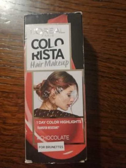 zmywalna jednodniowa farba do włosów L'oreal Colorista Hair makeup