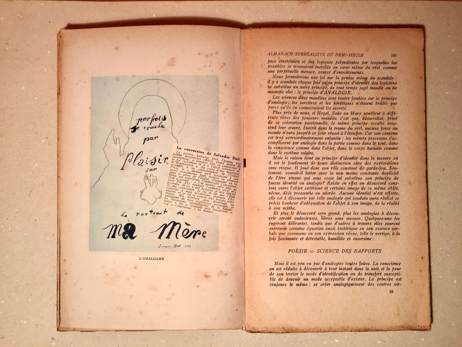 ALMANACH SURRÉALISTE - André Breton / Péret - n. special 1950
