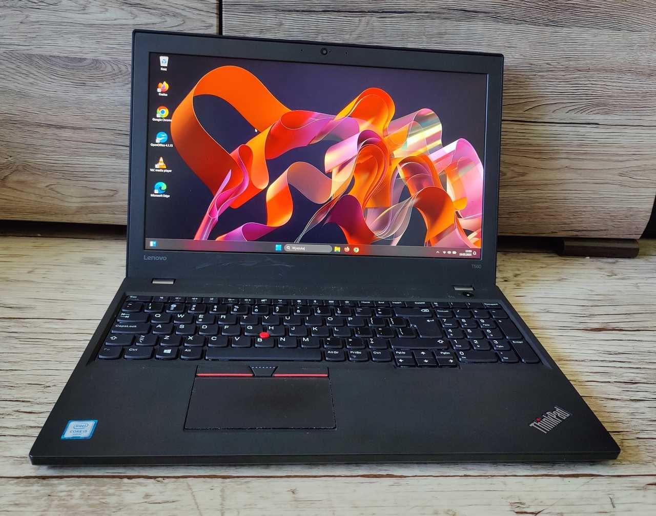 Laptop Lenovo ThinkPad T560 15.6" IPS FHD I5 8/256GB bat. 6h ładny