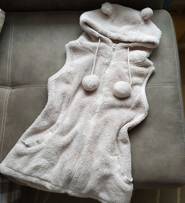 Blind Date тепла жилетка з капюшоном, ХС