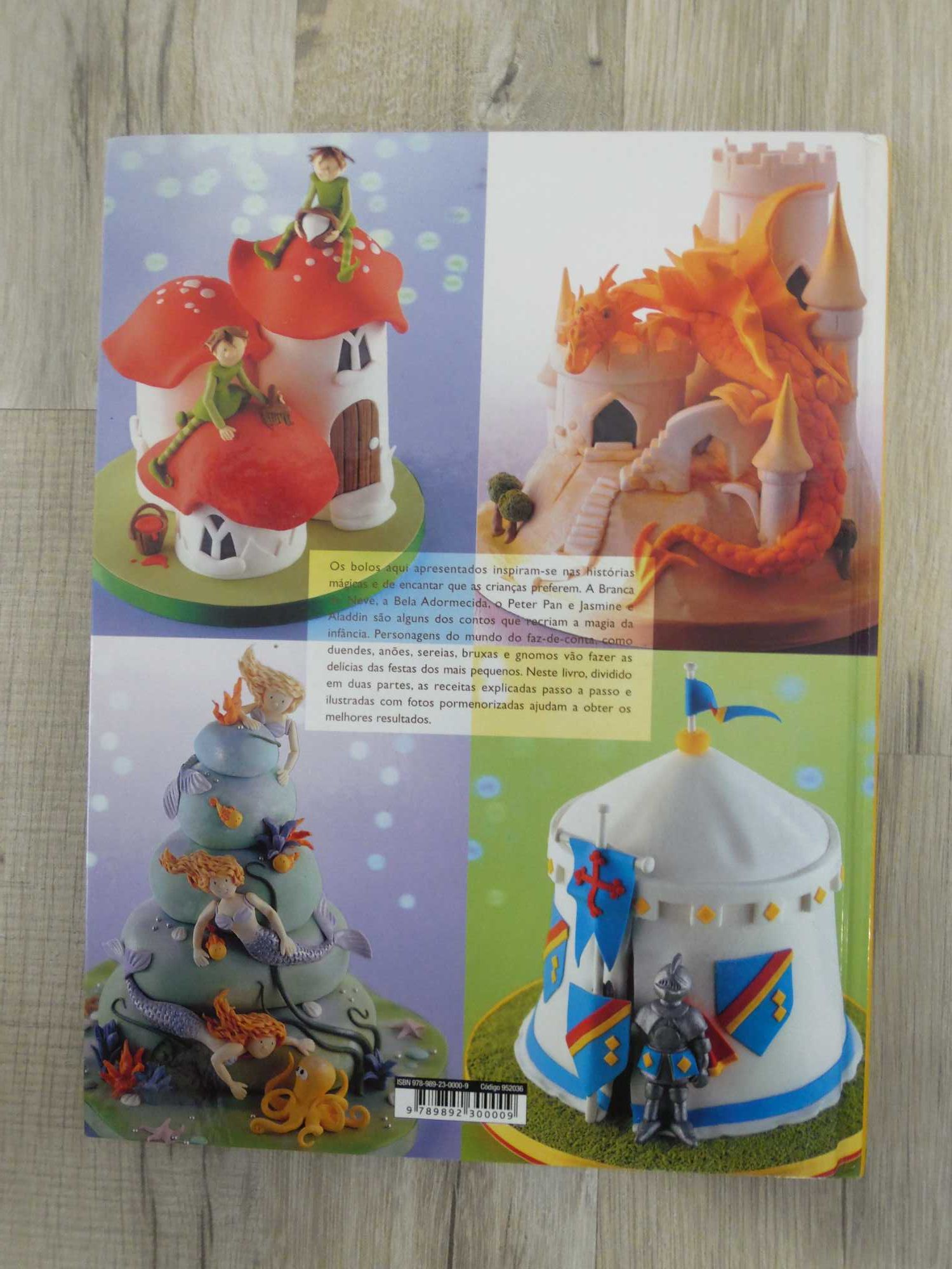 Livro Bolos de Encantar