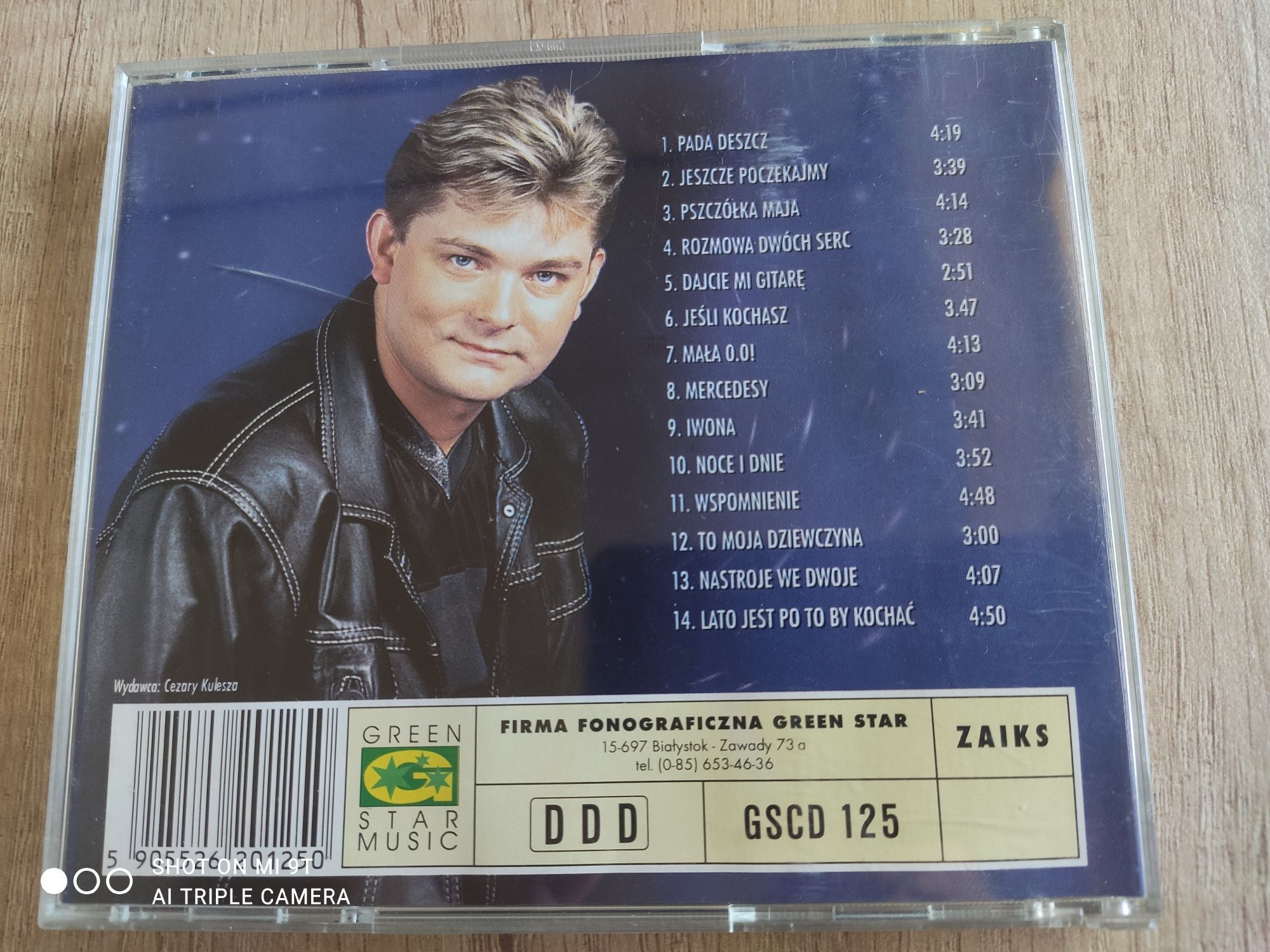 AKCENT Wspomnienie GREEN STAR GSCD 125 płyta cd disco polo