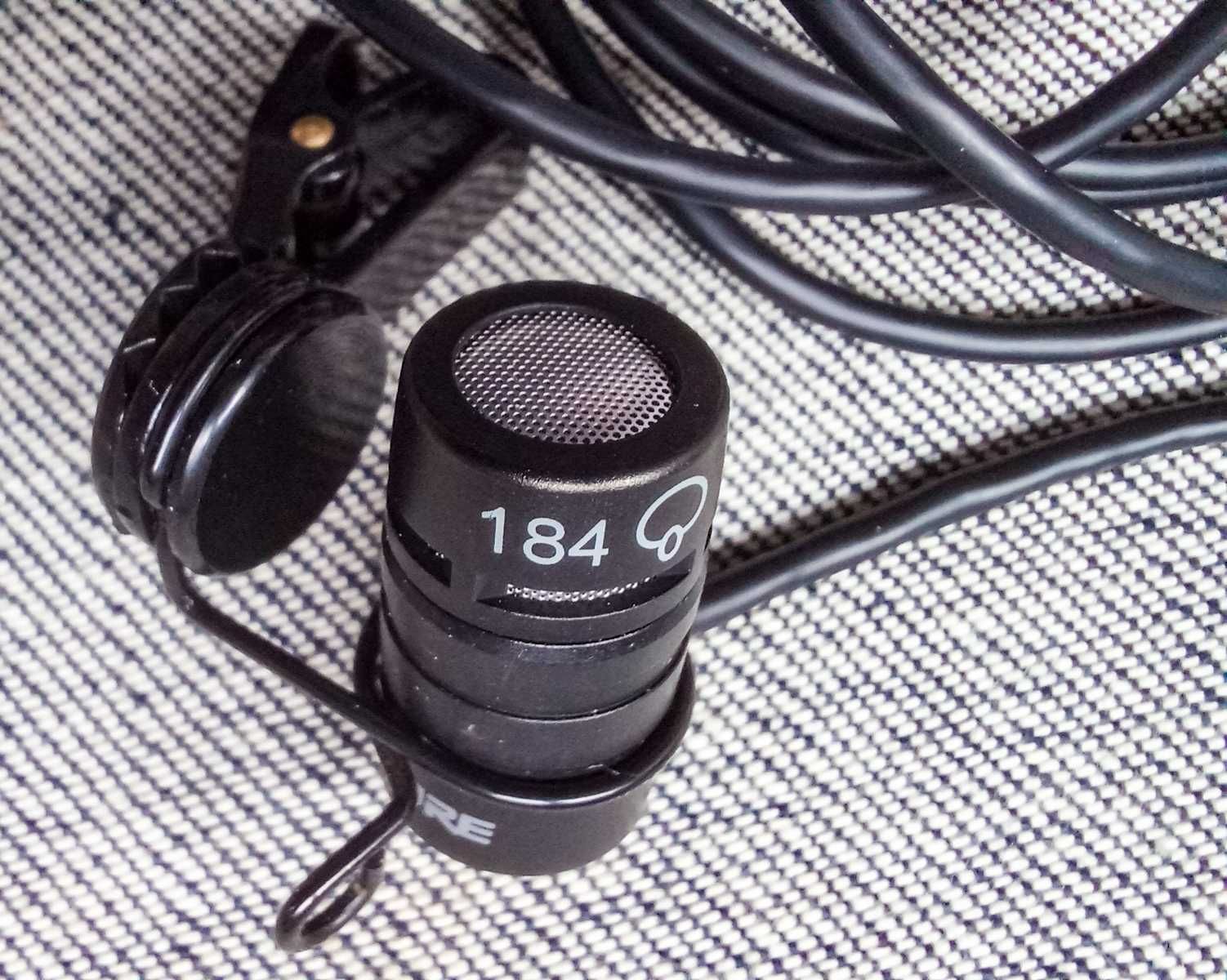 Петличний мікрофон Shure WL184 для радіосистем Sennheiser