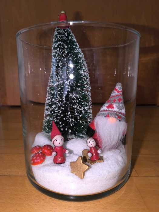 Aquário de Natal acessórios