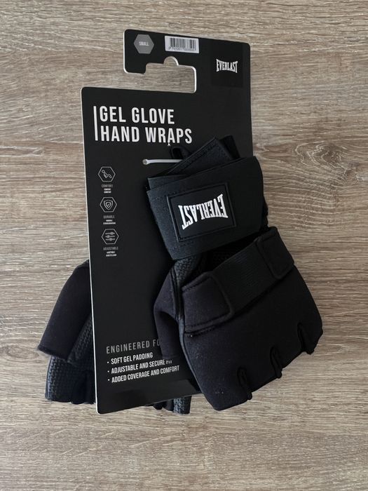Гелеві бинти-рукавиці Everlast для боксу. Розмір S