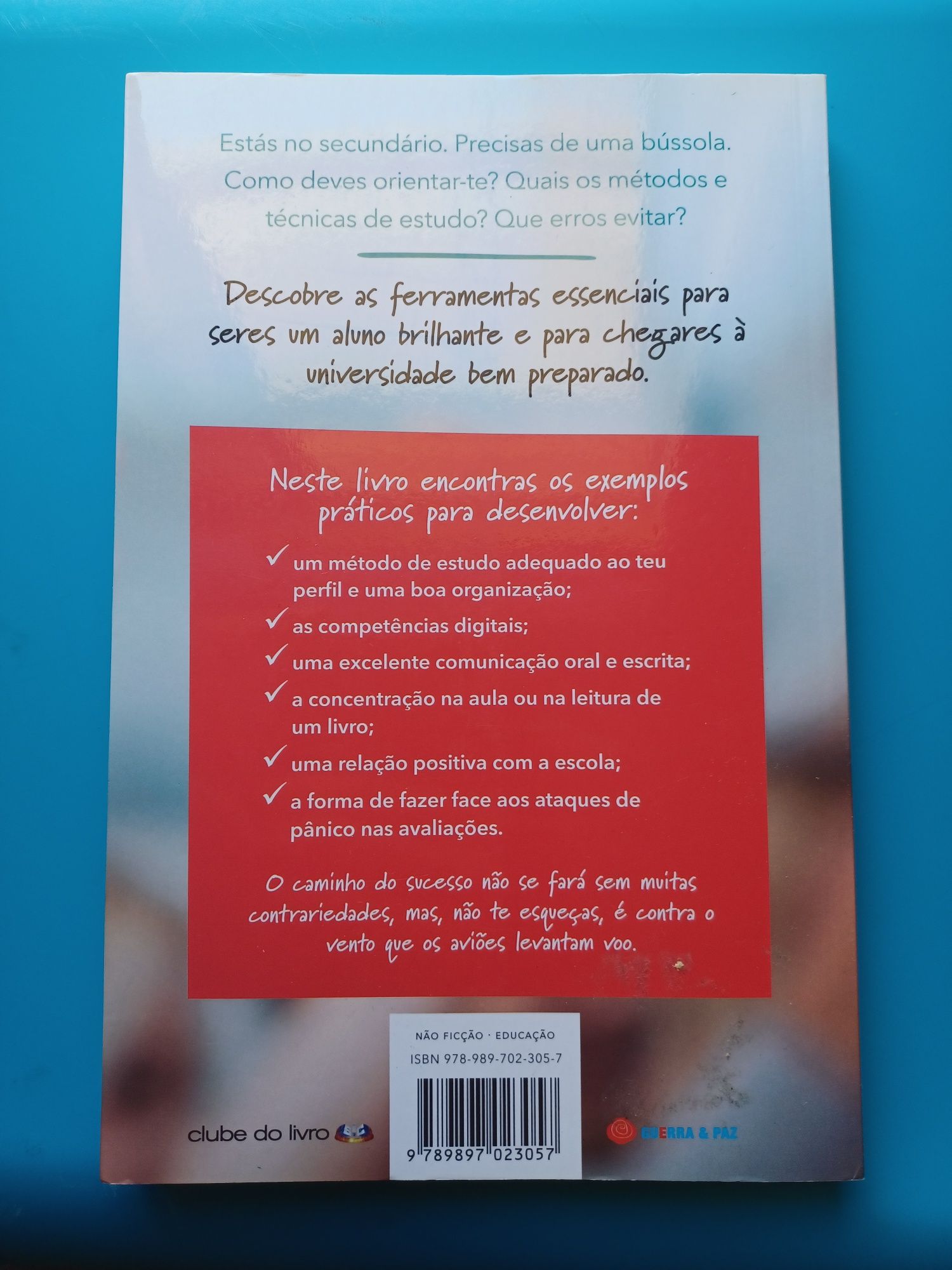 Livro "Do Secundário à Universidade com sucesso"