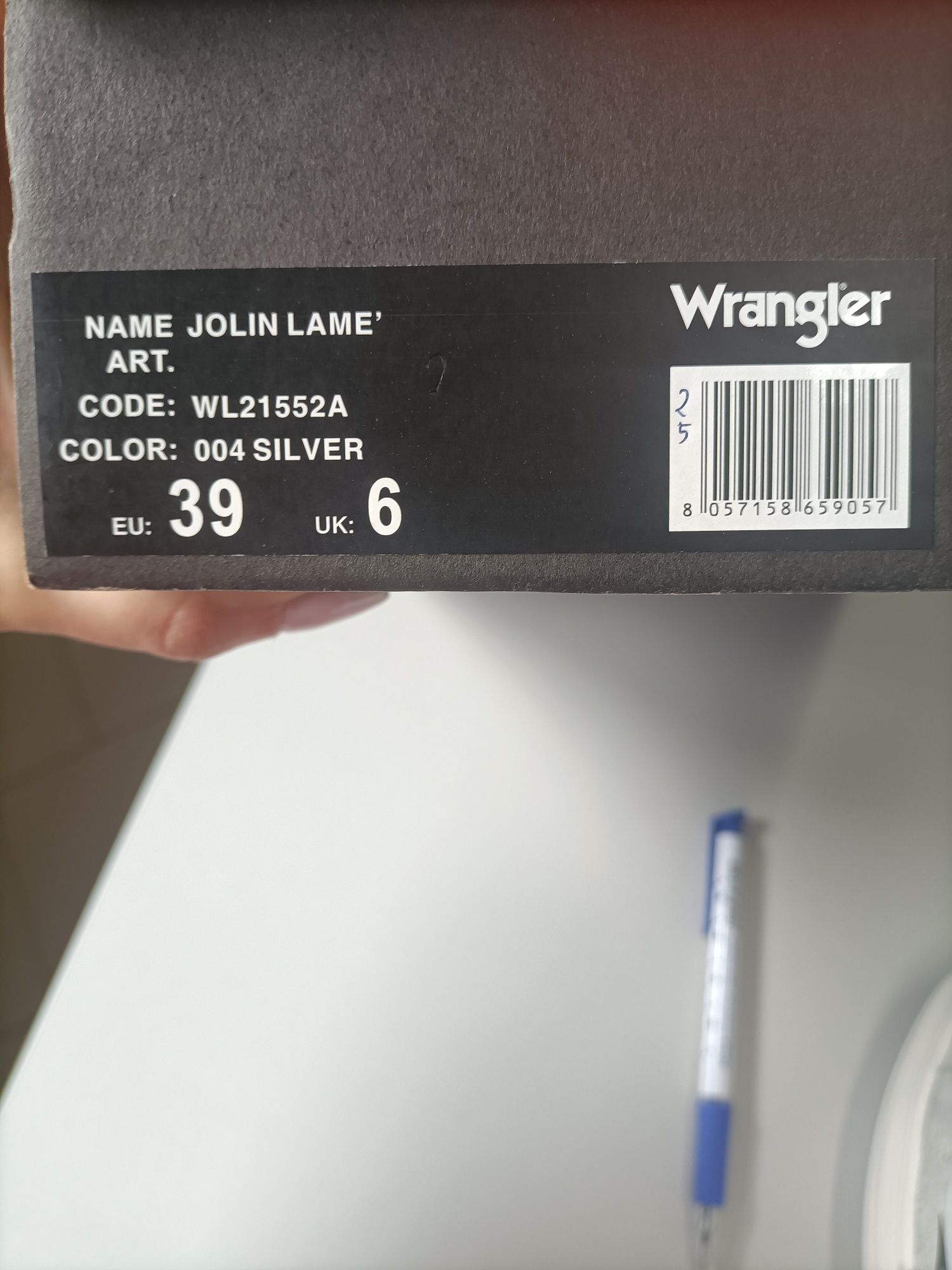 Buty Wrangler rozmiar 39