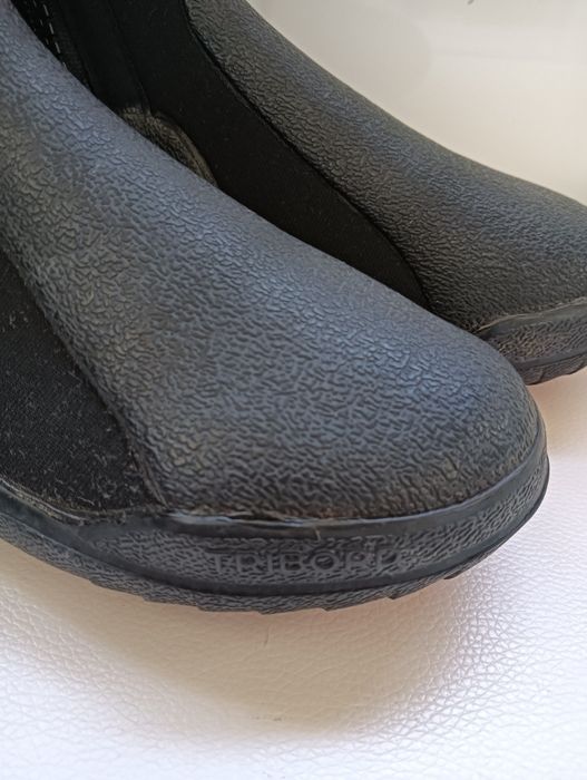 Botins mergulho neoprene preto 6,5 mm