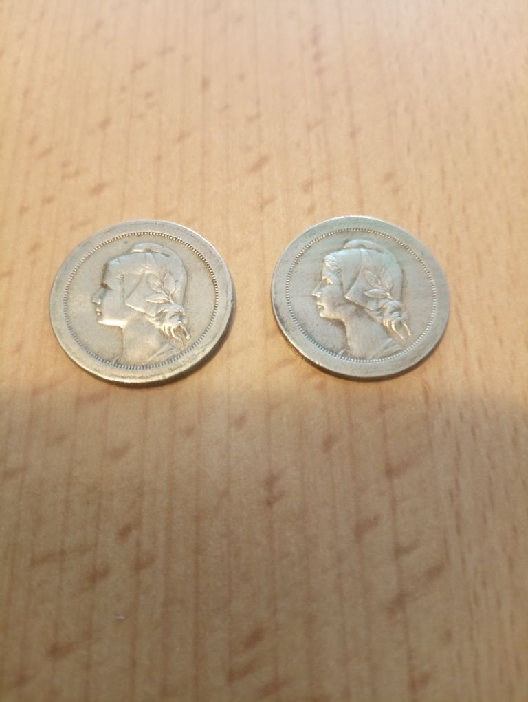 Moedas 20 centavos 1920 e 1921