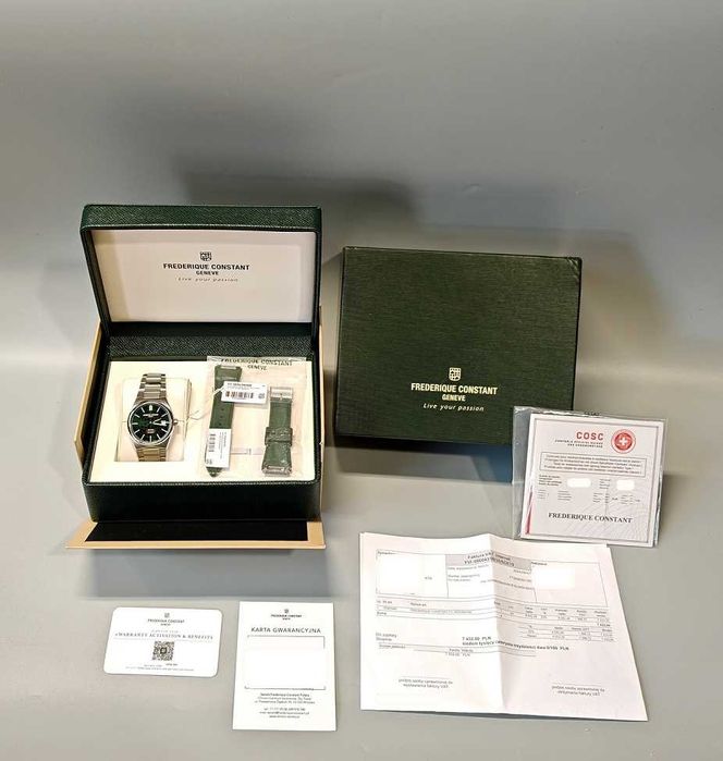 Zegarek męski Frederique Constant Highlife Automatic COSC Nowy Komplet