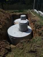 Септик-канализация, выгребная яма,, бетонные кольца,копка ям транше