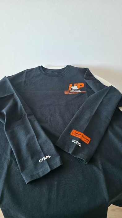 Кофта Heron Preston Long Sleeve Crew-neck T-shirt