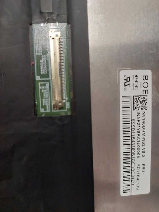 Матрица 14.0 NV140DRM-N62, 2240x1400, 40pin(eDP, IPS), (без панели)