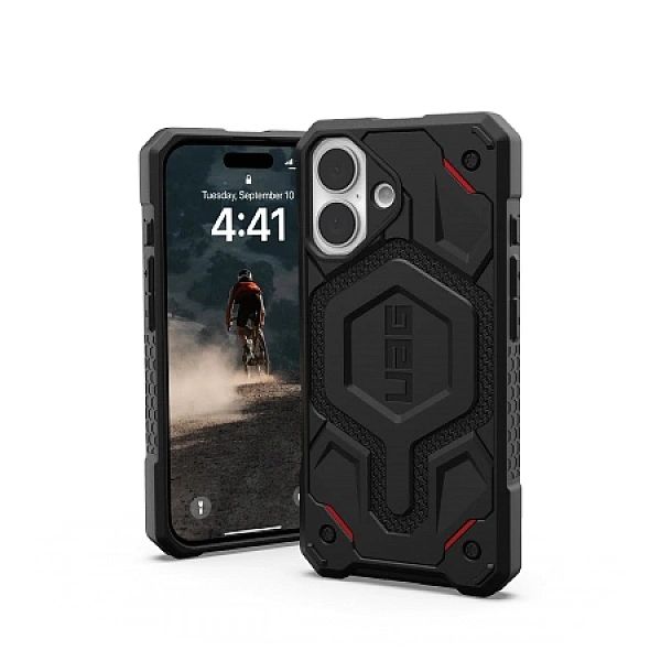 Etui UAG Monarch Pro z Mag Safe na iPhone 16 - czarne