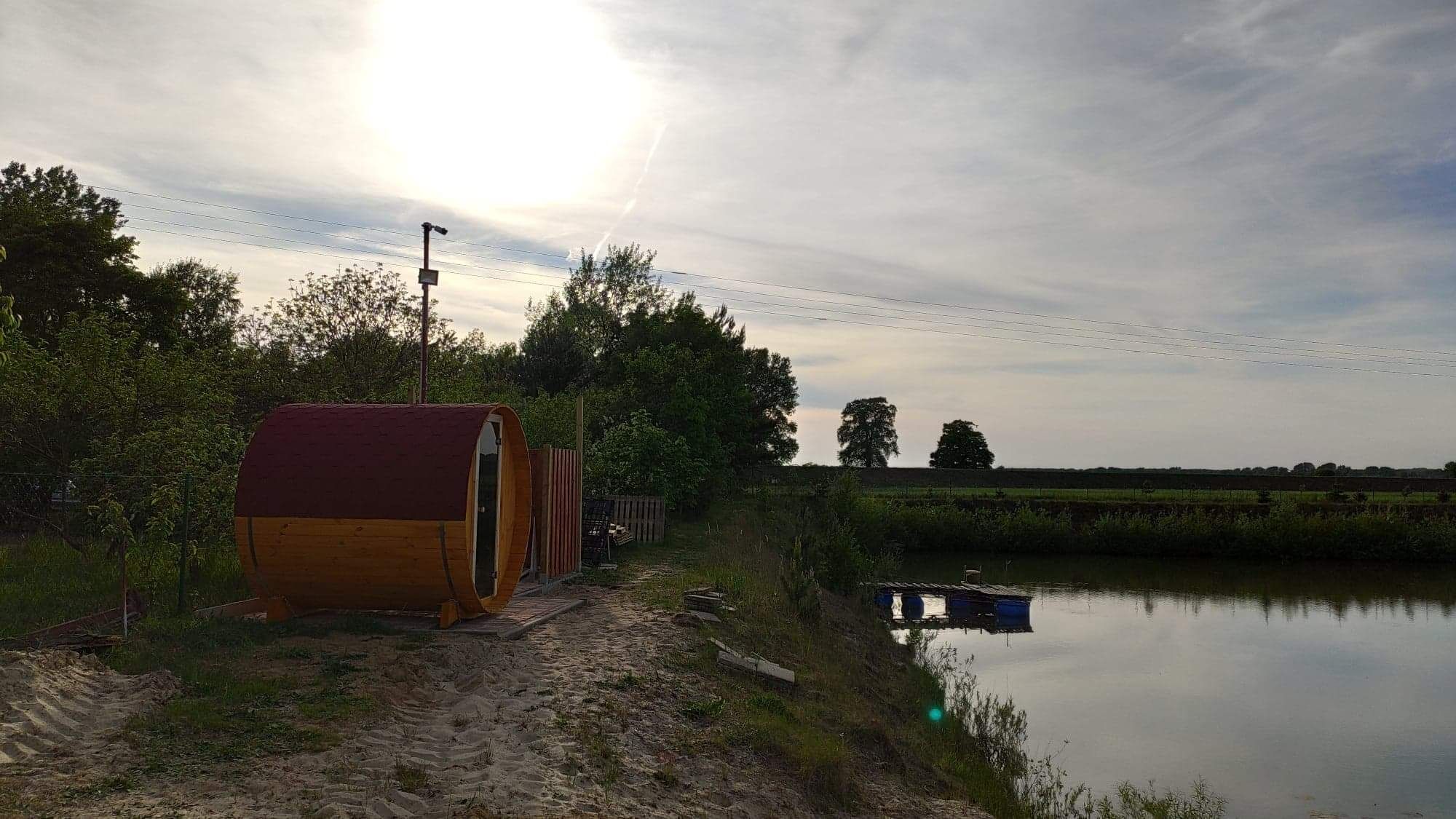 Domek letniskowy Sauna Prywatna plaża, łowisko, kajaki. Spokój i cisza