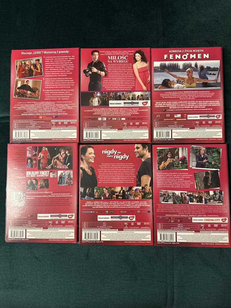 Kolekcja filmów DVD