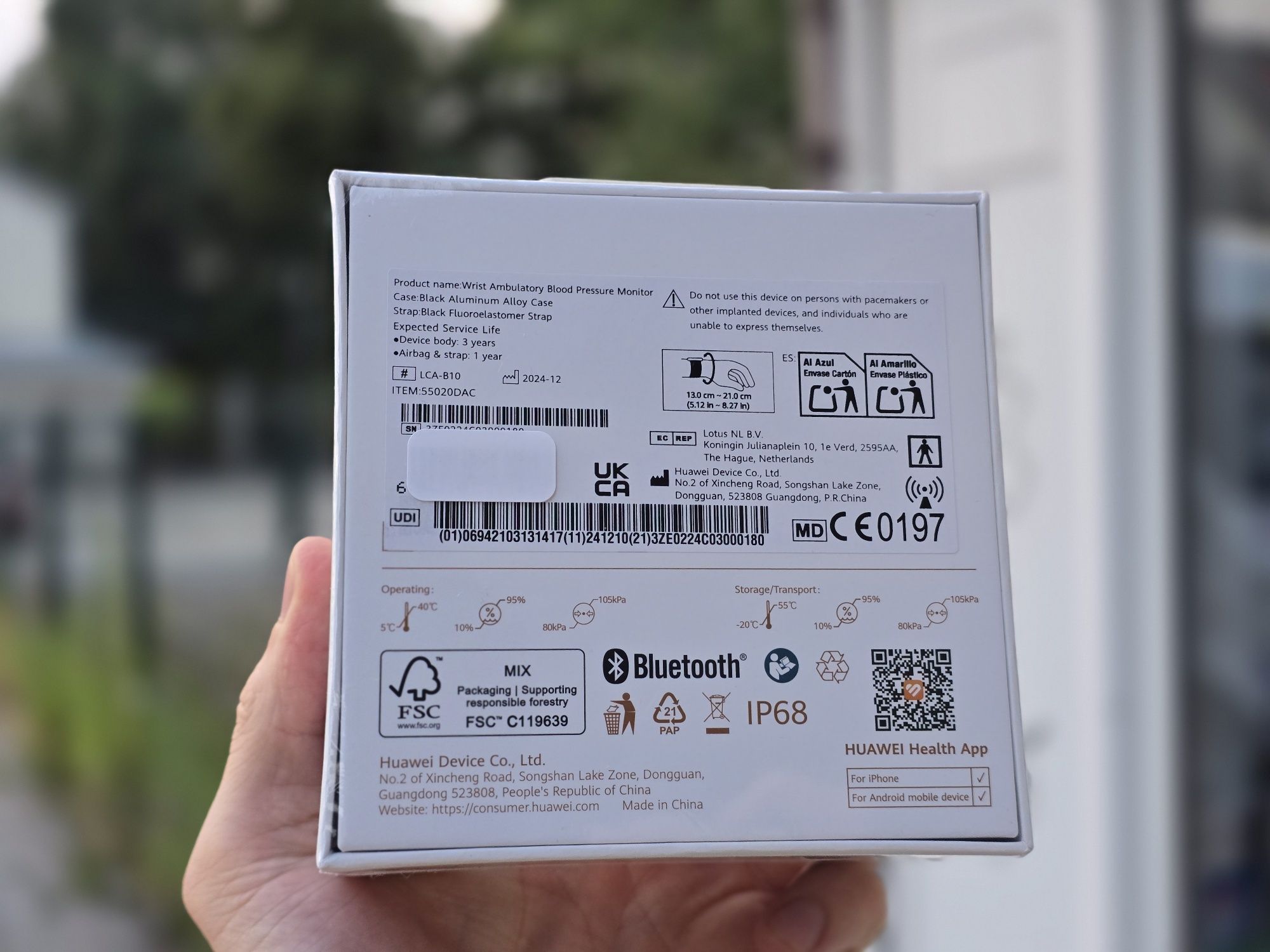 Смарт-годинник HUAWEI Watch D2 Black (+Тонометр)