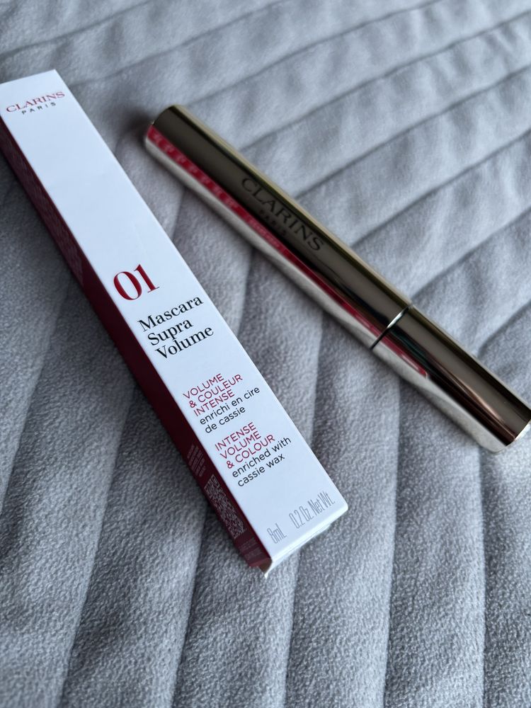Tusz do rzęs czarny Clarins 8 ml