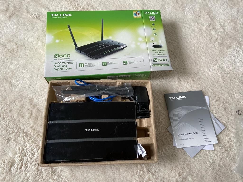 Router TP-Link N600 TL-WDR3600