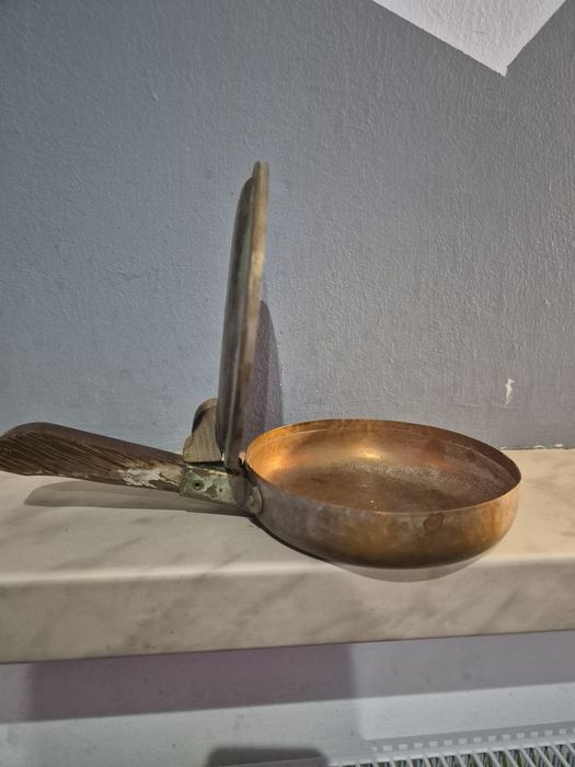 Rondel z pokrywką- miedziany