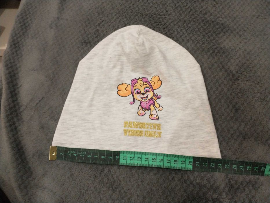 Czapka wiosenna R52   jasna psi patrol