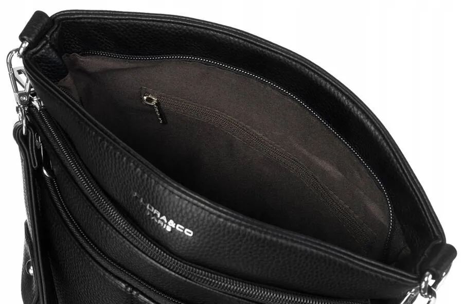 torebka damska z odpinanym paskiem i uchwytem - flora&co