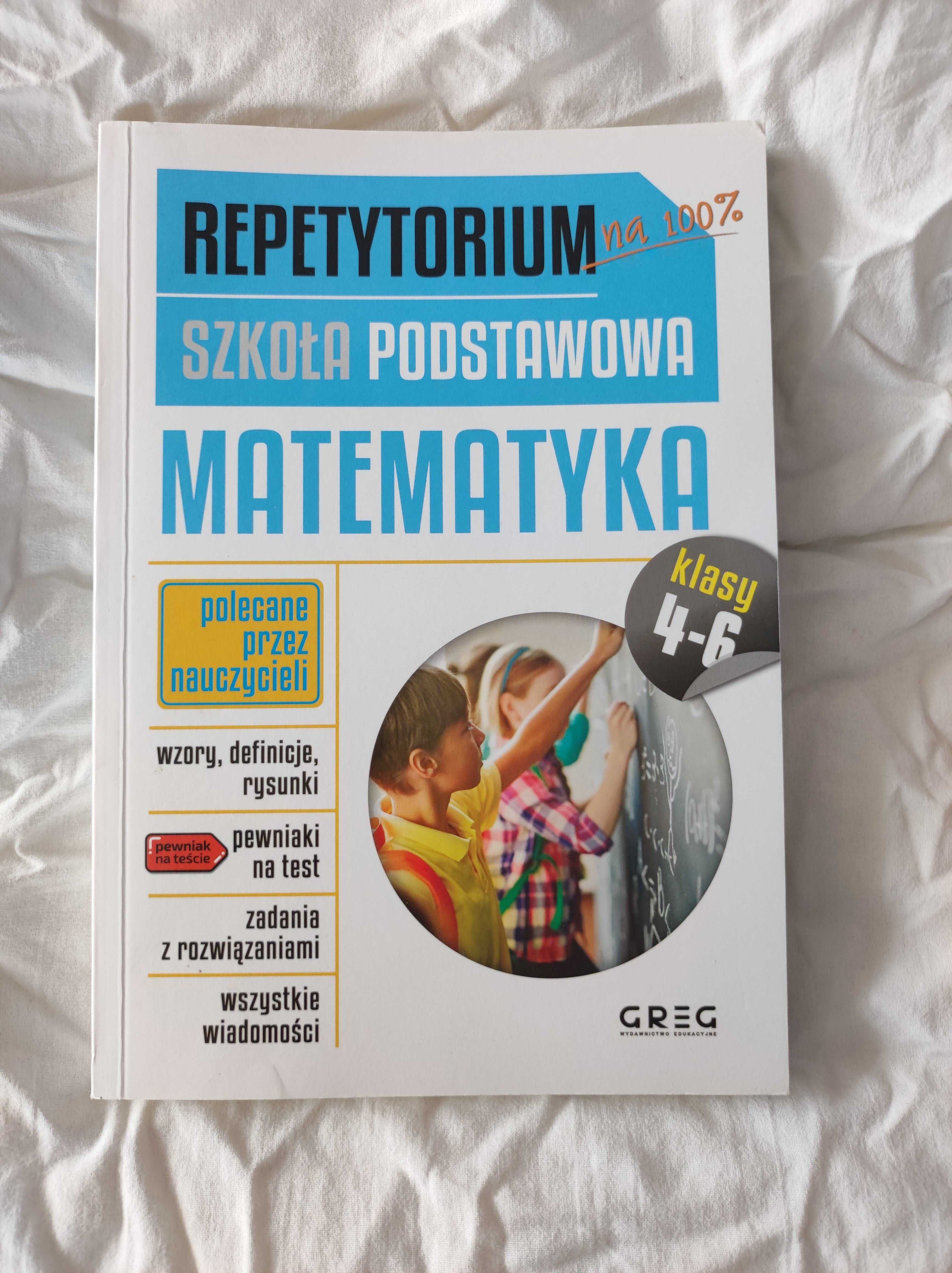 Szkoła podstawowa Repertorium 4-6 Matematyka Greg