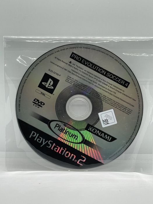 Pro Evolution Soccer 4 PS2 (CD) Po Angielsku