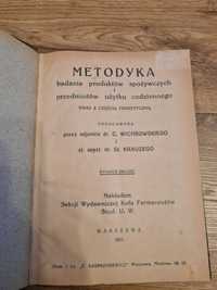 Metodyka badania produktów spożywczych i ... 1931r