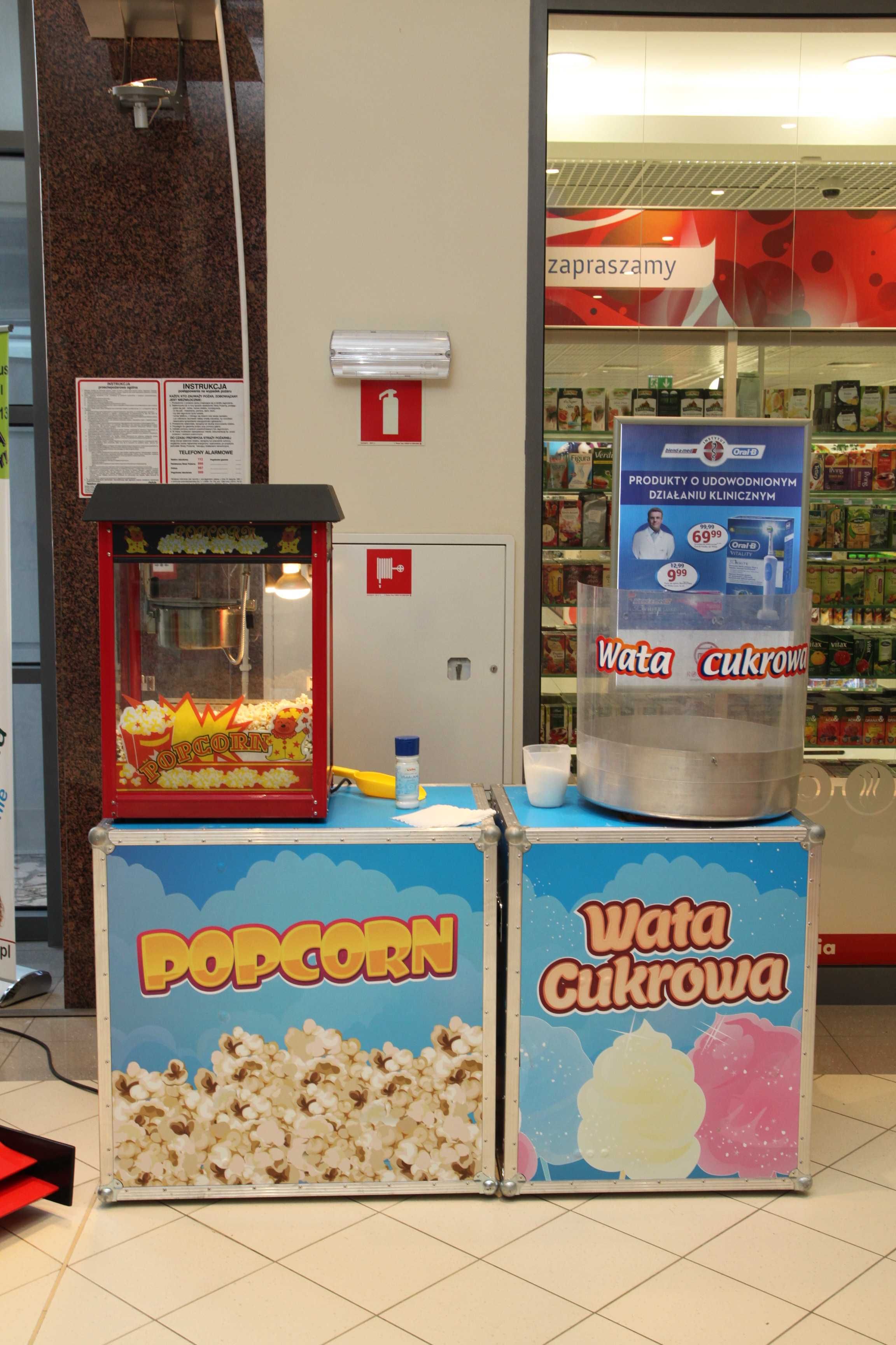 Maszyna Do Popcornu Royal Catering zabudowana w case