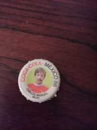 Cromo carica Coca-Cola México 86