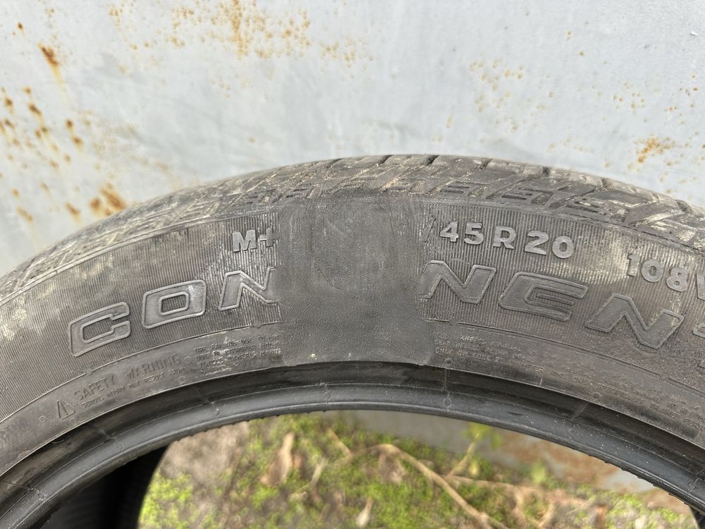 265/45 R20 Continental Tesla model X plaid