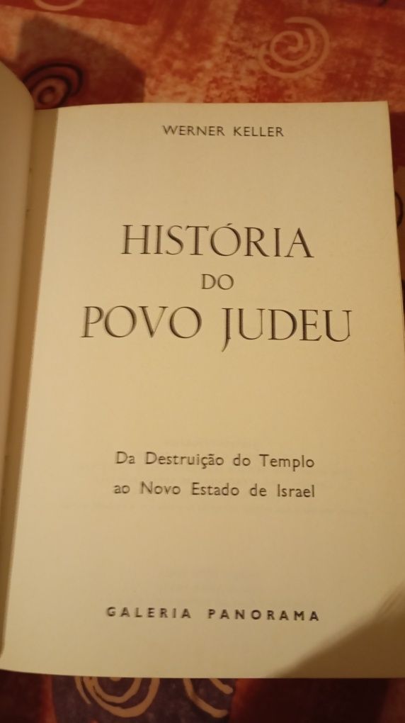 História do Povo Judeu de Werner Keller