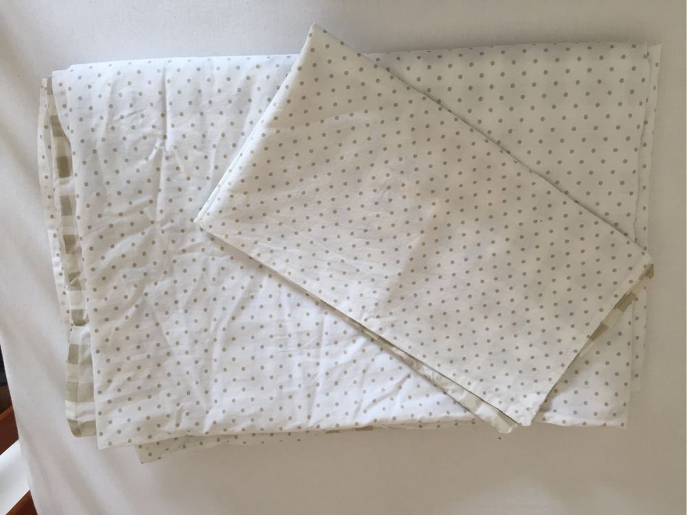 Conjunto roupa de cama de bebe