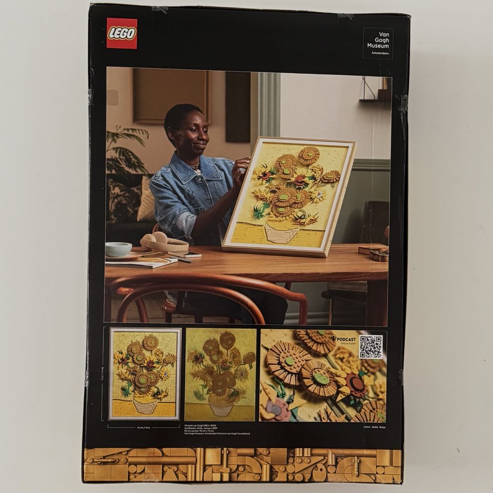LEGO 31215 Art - Słoneczniki Vincent van Gogh klocki nowe oryginalne