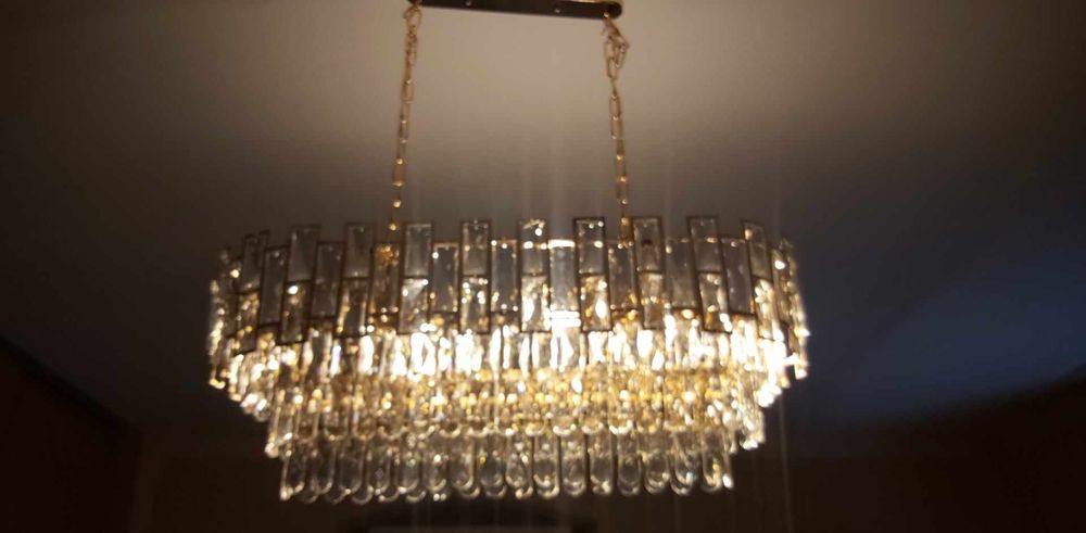 Żyrandol /lampa sufitowa krysztalowa