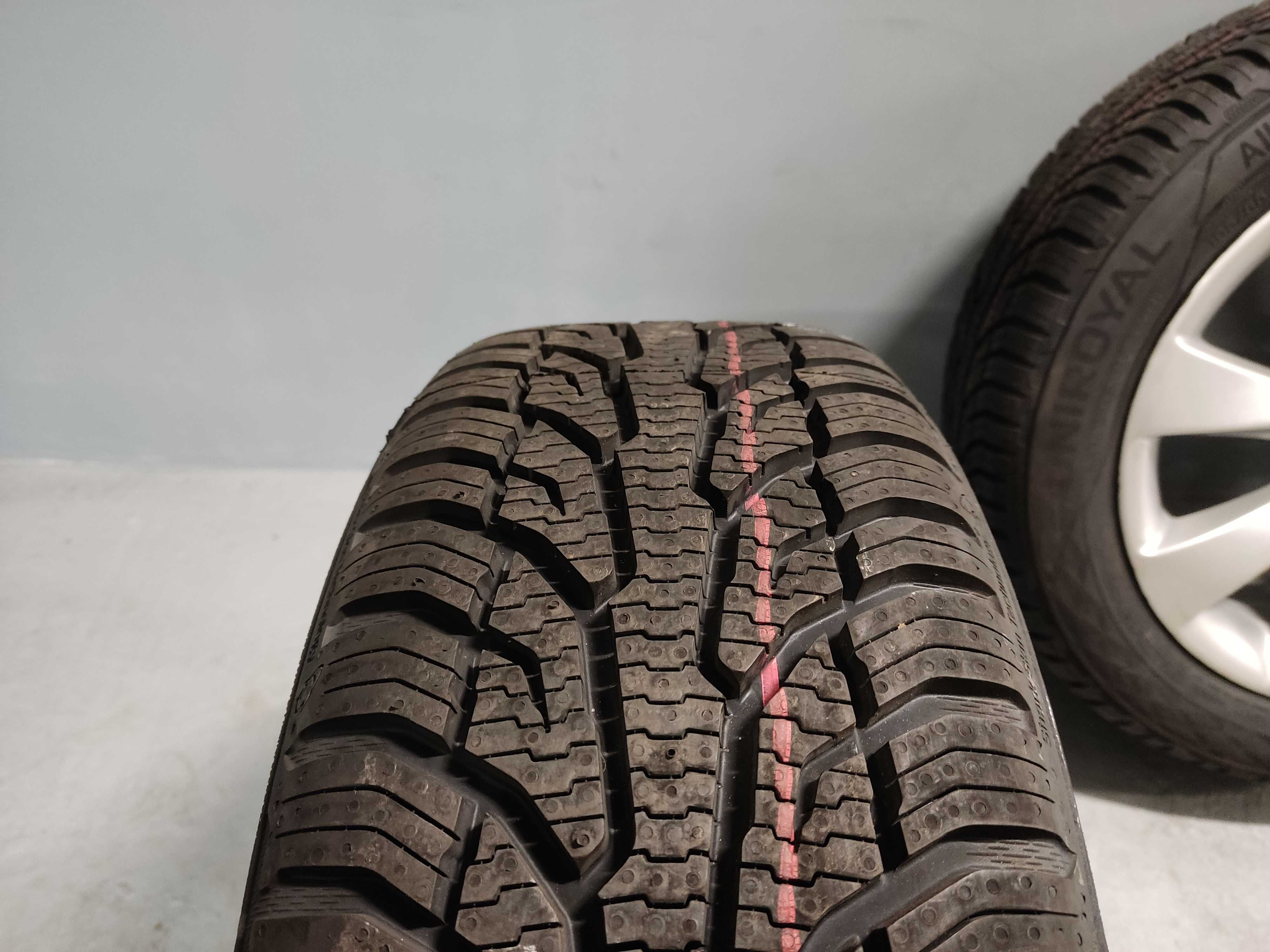 Koła alu 16 Opel Corsa D E, 4x100, Uniroyal 195/55R16 Nowe, 2020 rok