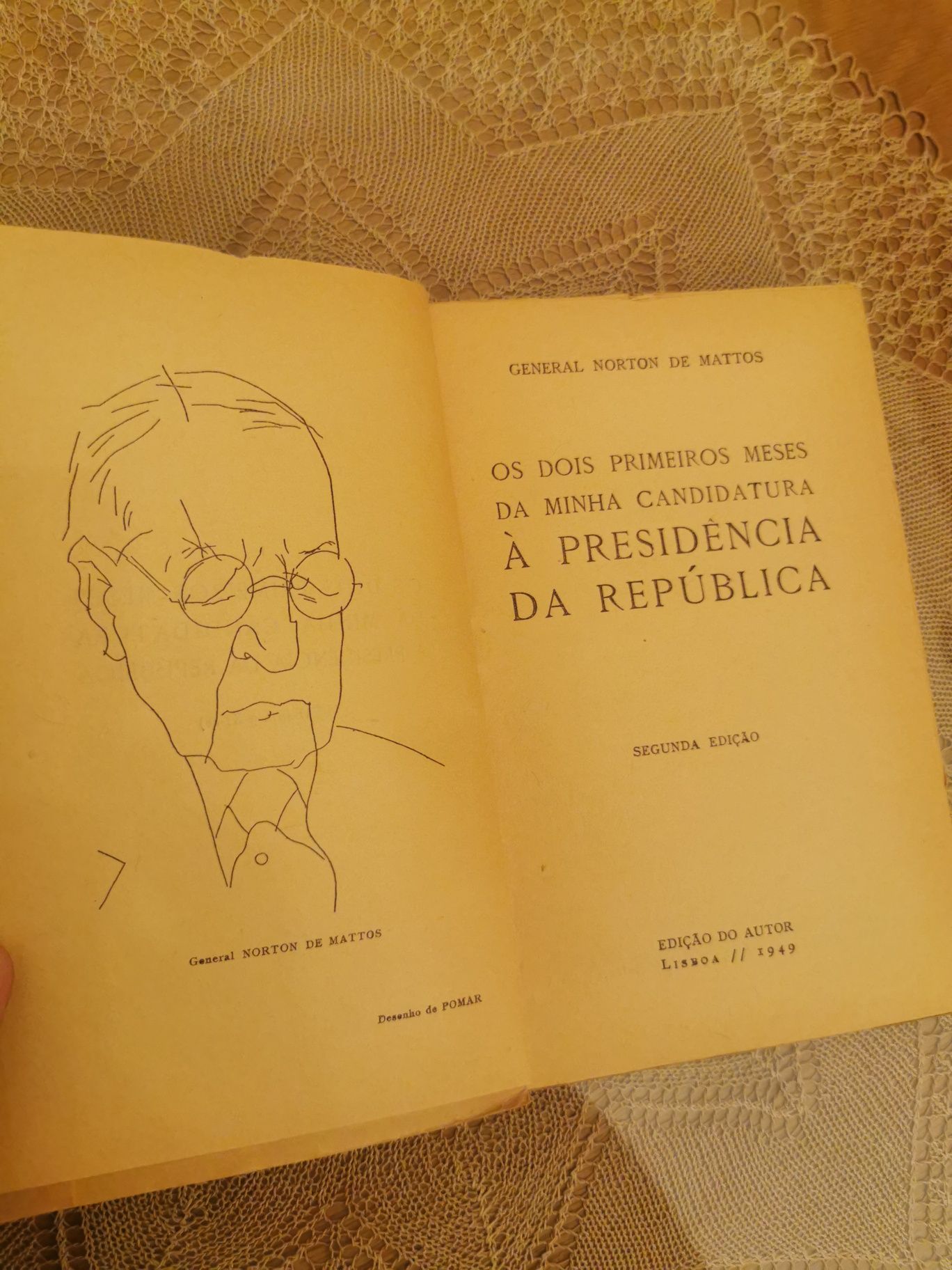 General Norton de Mattos - Candidatura á presidência da república