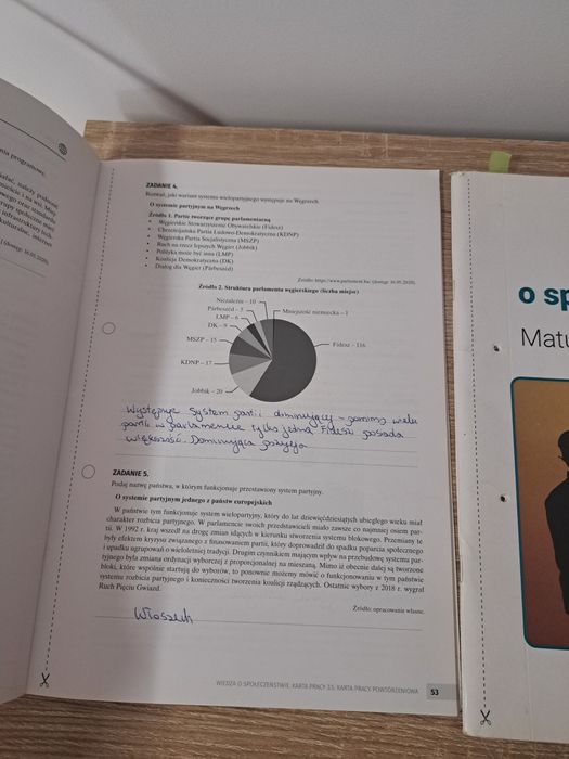 Maturalne karty pracy WOS – Operon
Poziom rozszerzony, klasa 1 i 2 –