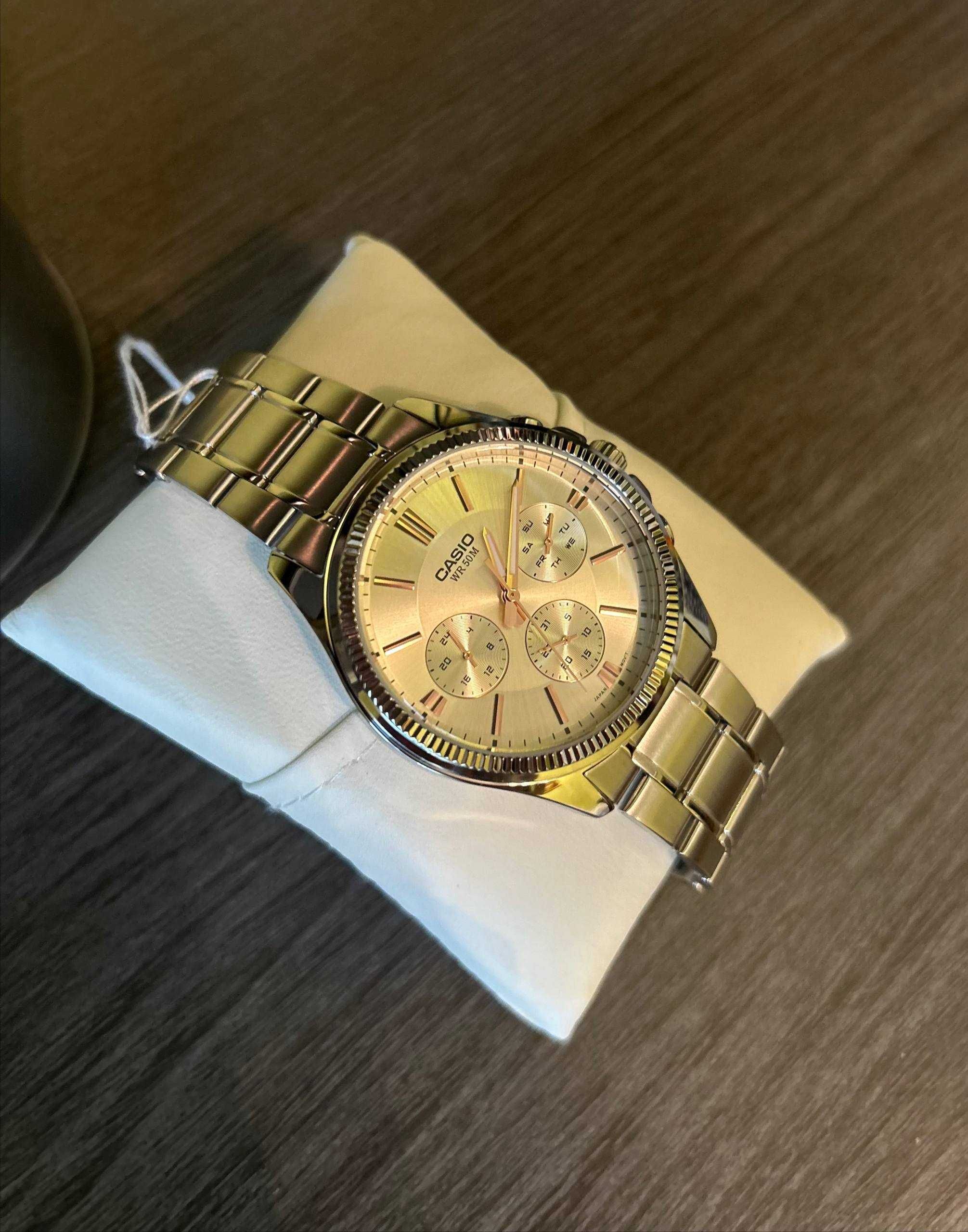 Годинник Casio MTP-1375D-7A2 оригінальний, новий, повний комплект